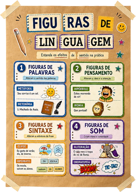 Visualização do Painel de Figuras de Linguagem